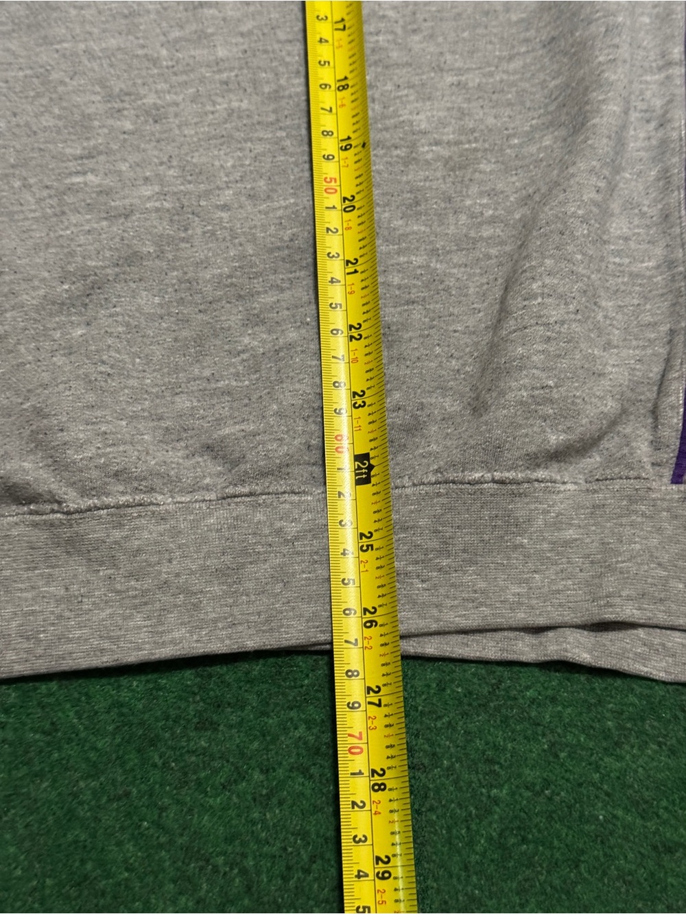 Minnesota Vikings Vintage Sweatshirt Large 24x26 Gray Y2K Crewneck - Picture 6 of 6
